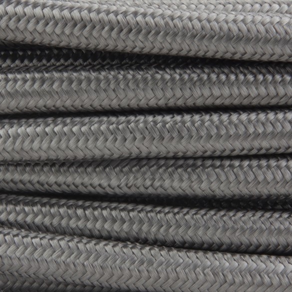 Dark Grey Silk - Round