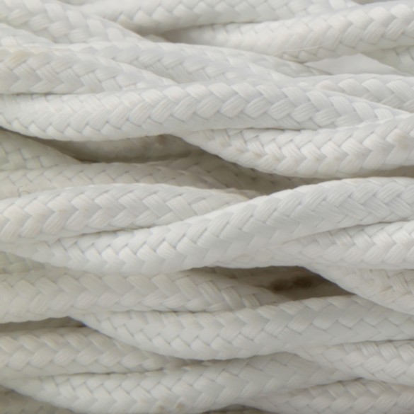 WHITE Silk - Braided