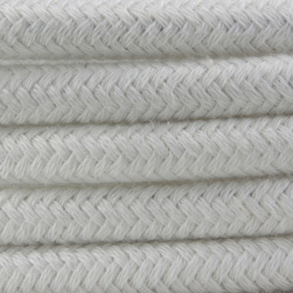 WHITE cotton - Round