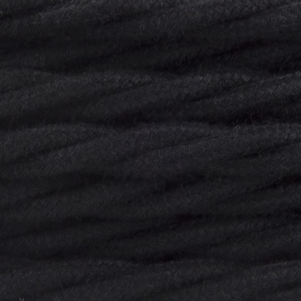 BLACK Cotton - Braided