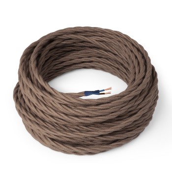 Cotone MARRONE - Trecciato