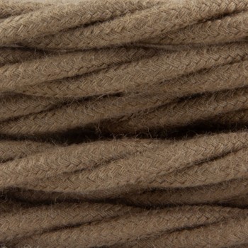 Cotton BROWN - Braided 2