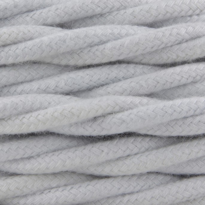 WHITE cotton - Braided