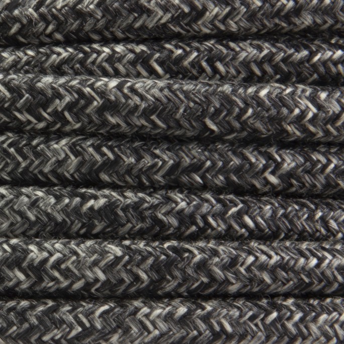 Lino GRIGIO scuro - Tondo