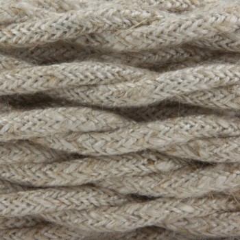 Lino BEIGE - Trecciato 2