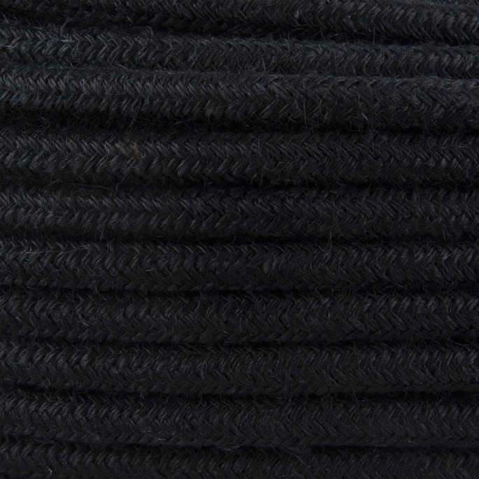 BLACK Jute - Round
