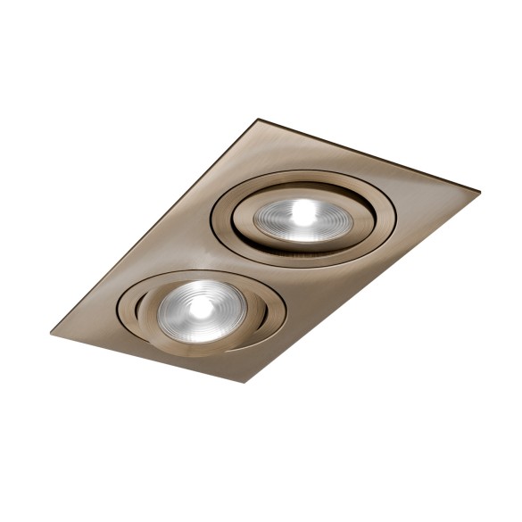 Faretto SQUARE x2 - basculante