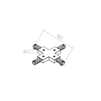 MONOFASE Connettore a X